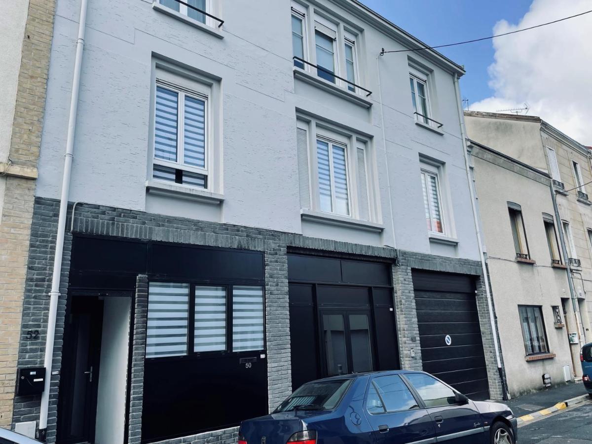 Le Cinquante-Deux Appartement De Charme Reims Bagian luar foto
