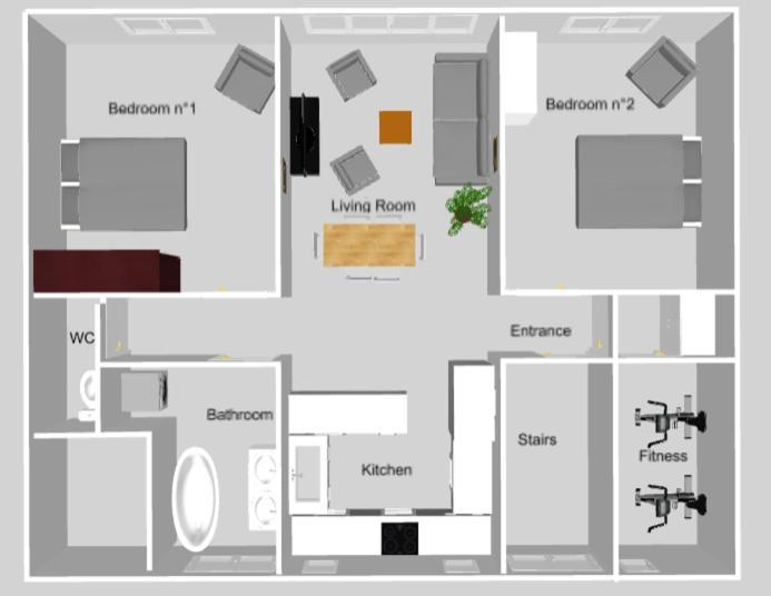Le Cinquante-Deux Appartement De Charme Reims Bagian luar foto